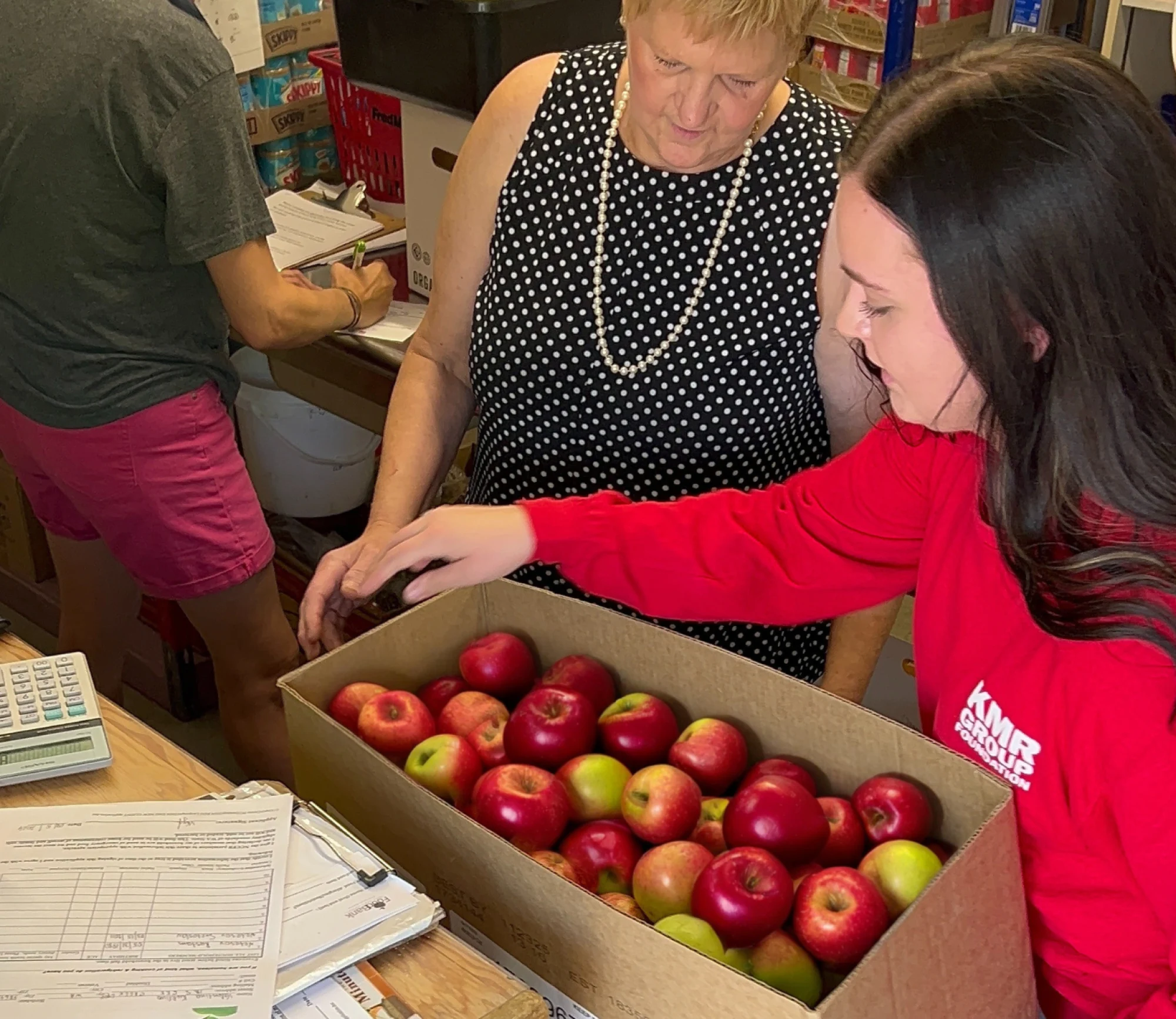 KMR Group Foundation and North County Community Food Bank